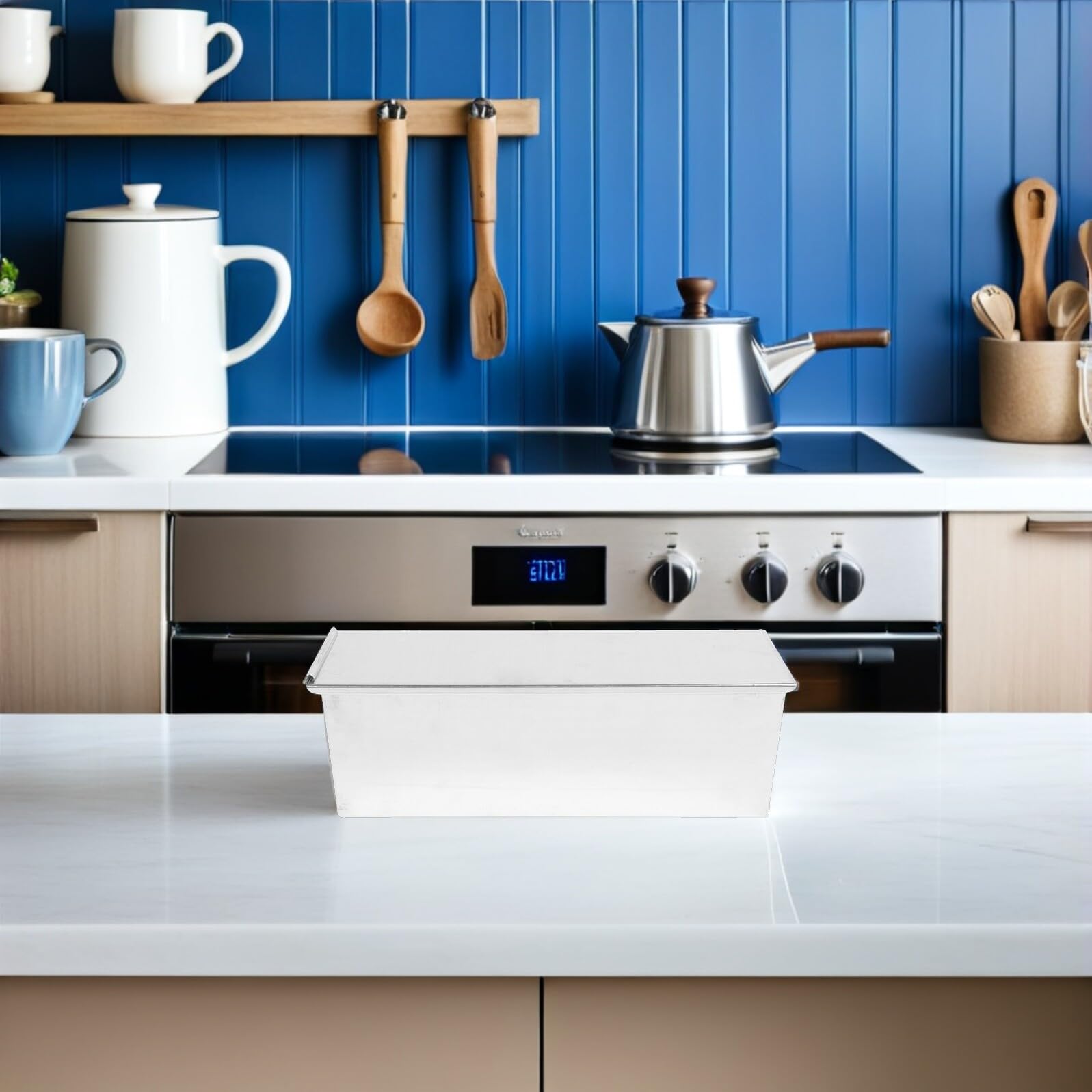 MAGICLULU Stampo per Pane da Forno Coperchio Antiaderente, Grande