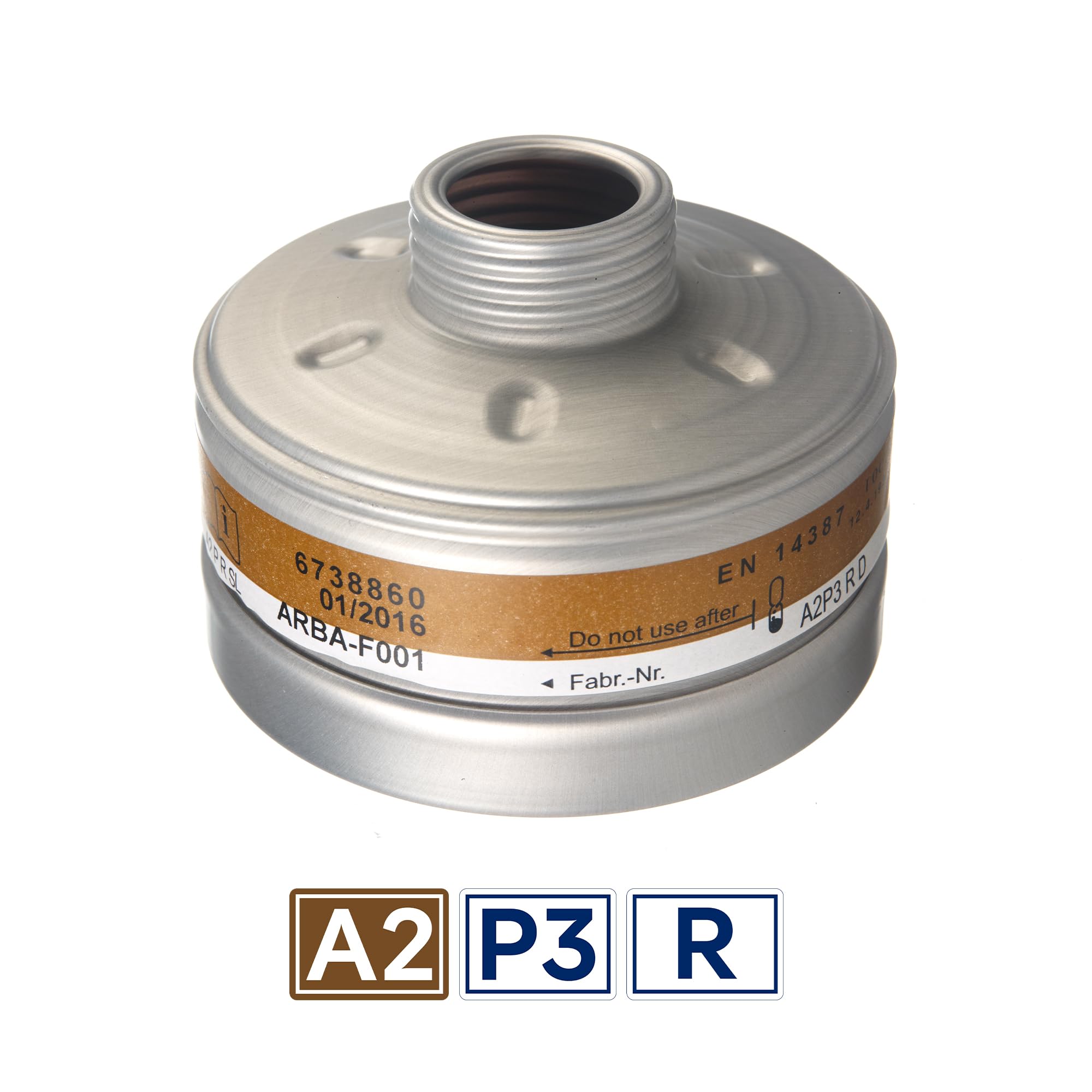 Filtro combinado de protección respiratoria Dräger Rd40 1140 A2 P3 R D