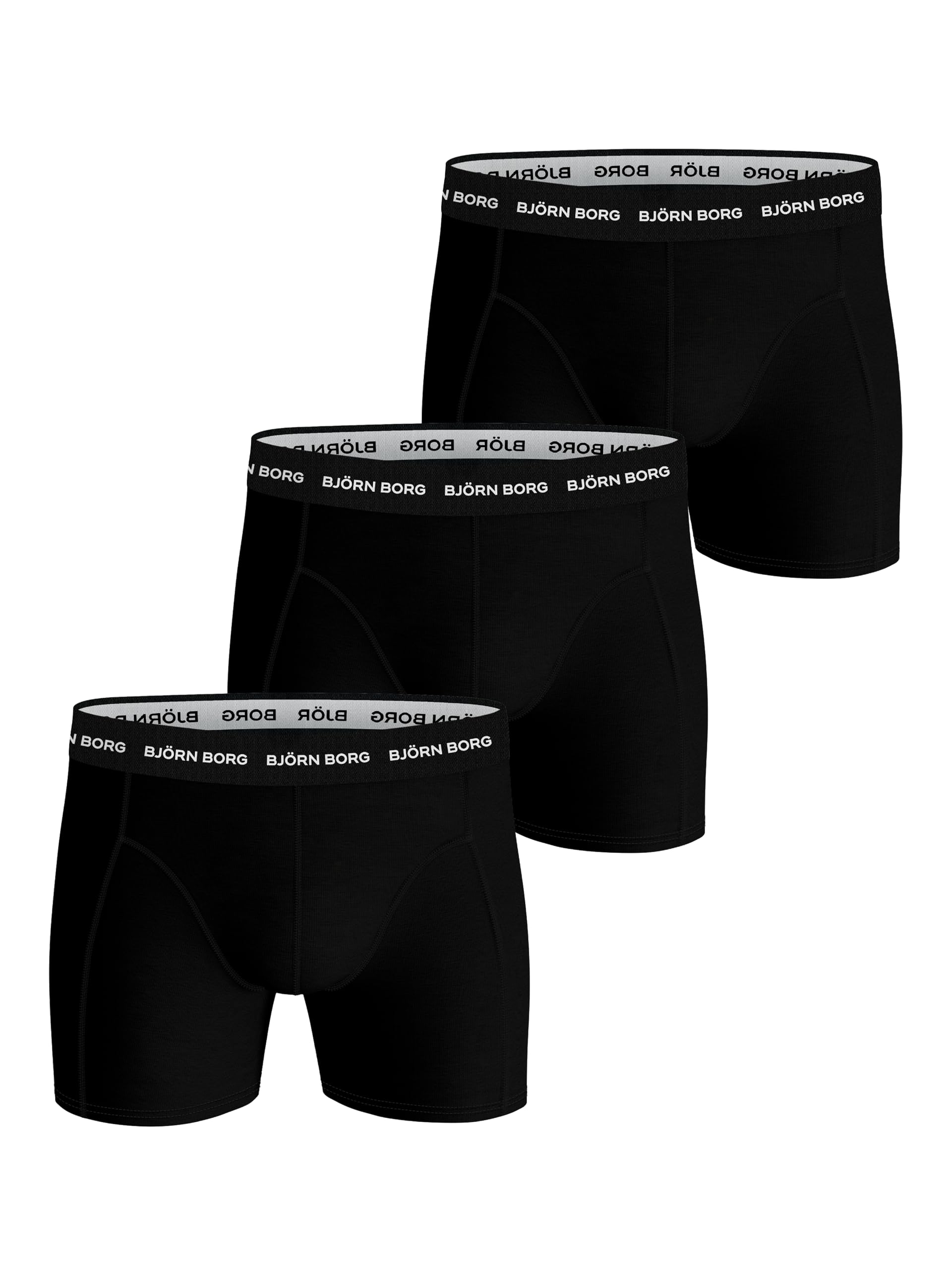Björn Borg | Bjorn Borg Cotton Stretch Boxer 3P, Boxer Briefs for Men, Multi-Packs Available