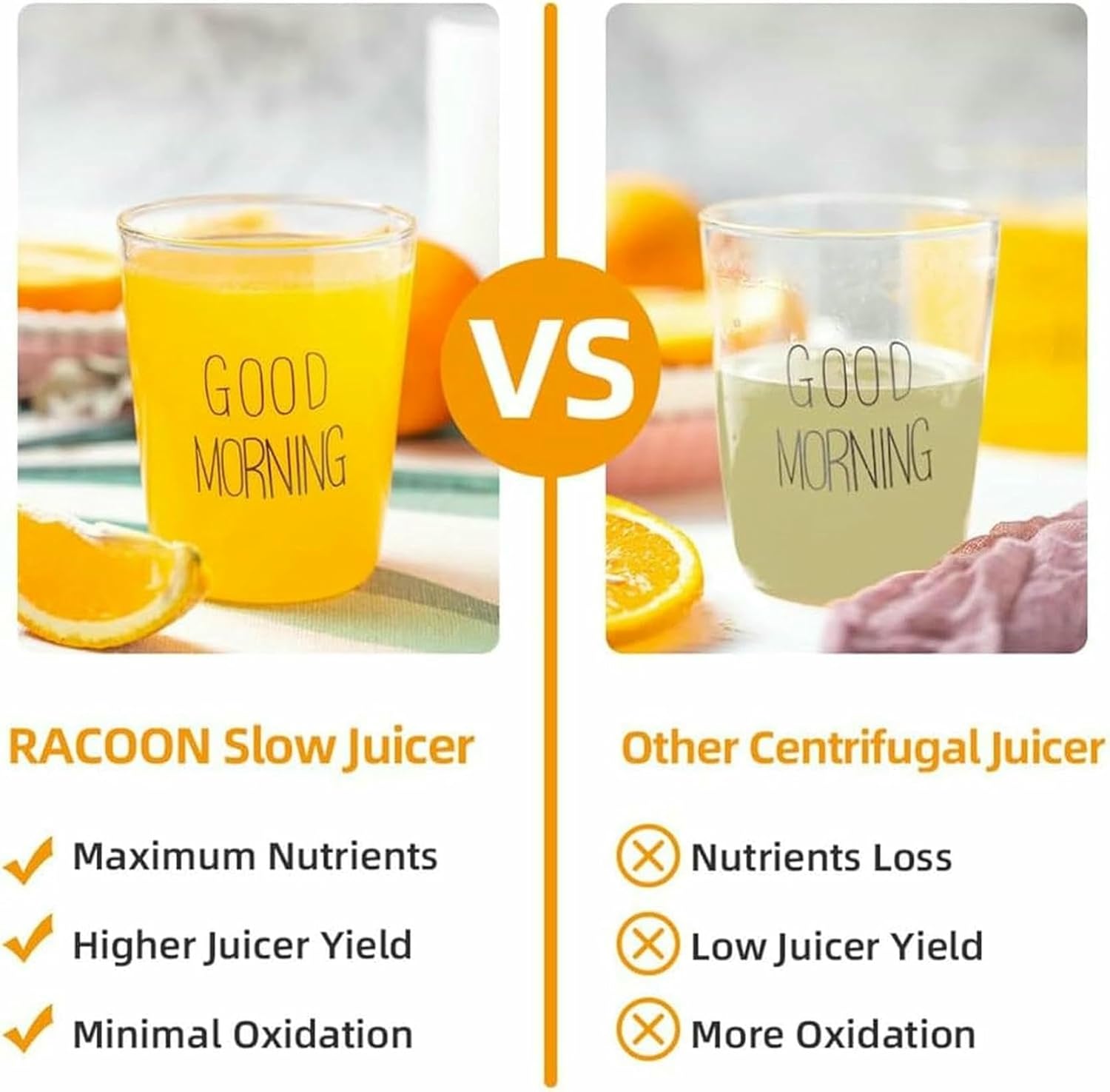 Slow Chewing, Cold Pressed With Reverse Function, Commercial Machine For Fresh Orange Juice For Fresh Fruits And Vegetables.