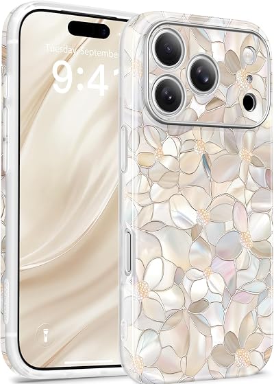 GVIEWIN for iPhone 17 Pro Case Compatible with MagSafe for Women