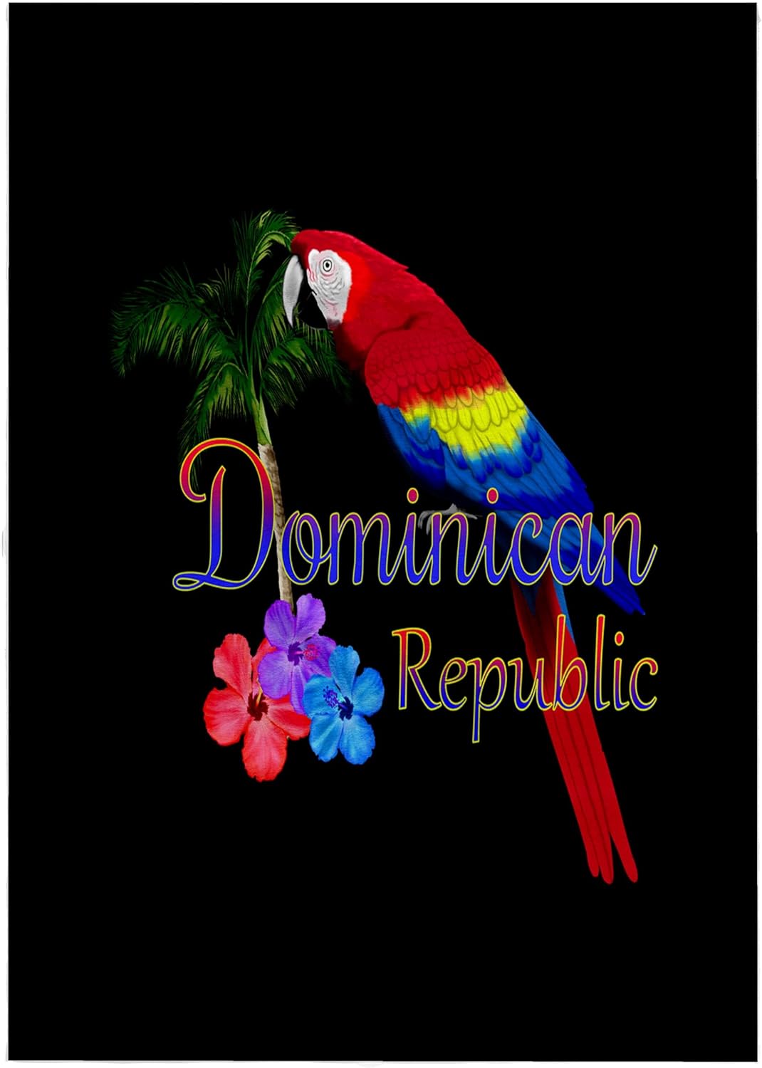 3dRose A Caribbean Beach Design for the Tropical Dominican Republic. 22x30 Bath Hand Pool Towel
