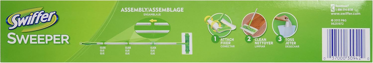 Swiffer Sweeper 2 In 1 Mop And Broom Floor Cleaner Starter Kit