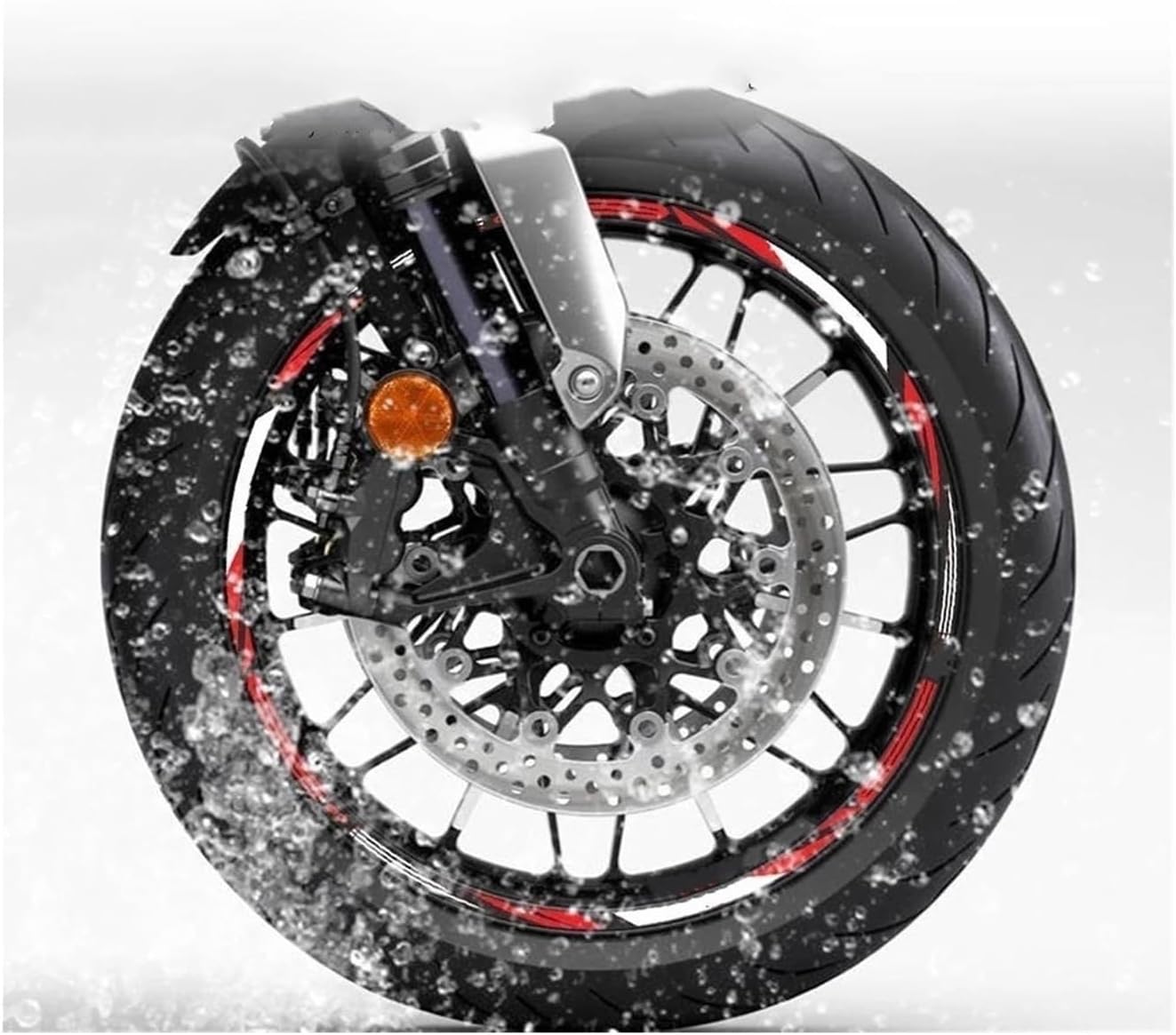 デカール オートバイホイールステッカー夜反射装飾リム に適合するR1200GS R1250GS アドベンチャー F650GS F70