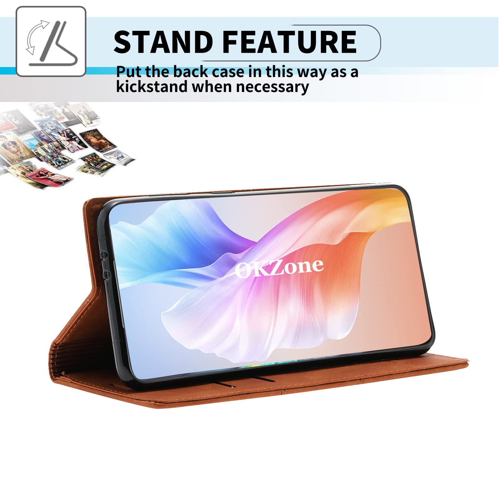 Cover Flip Per Huawei Mate 10 Lite In Pelle Marrone - Custodia Portafoglio Magnetica Con Slot: Eleganza E Praticità!