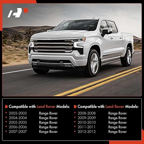 Miniatura 2 de A-Premium Kit de suspensión delantera de 8 piezas, brazo de control superior e inferior, barra estabilizadora, rótula superior, compatible con Land