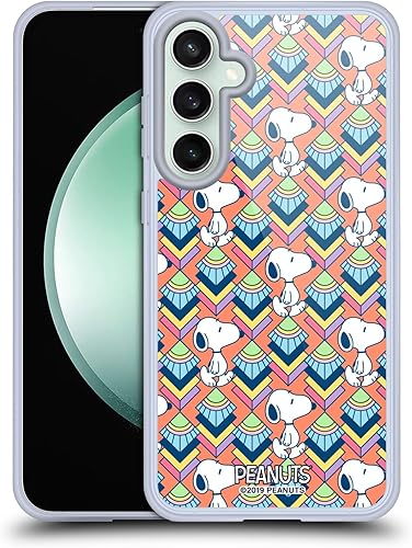 Miniatura 176 de Head Case Designs Funda de gel suave con licencia oficial de Peanuts House Snoopy Deco Dreams compatible con Samsung Galaxy S23 5G Casa,Blue
