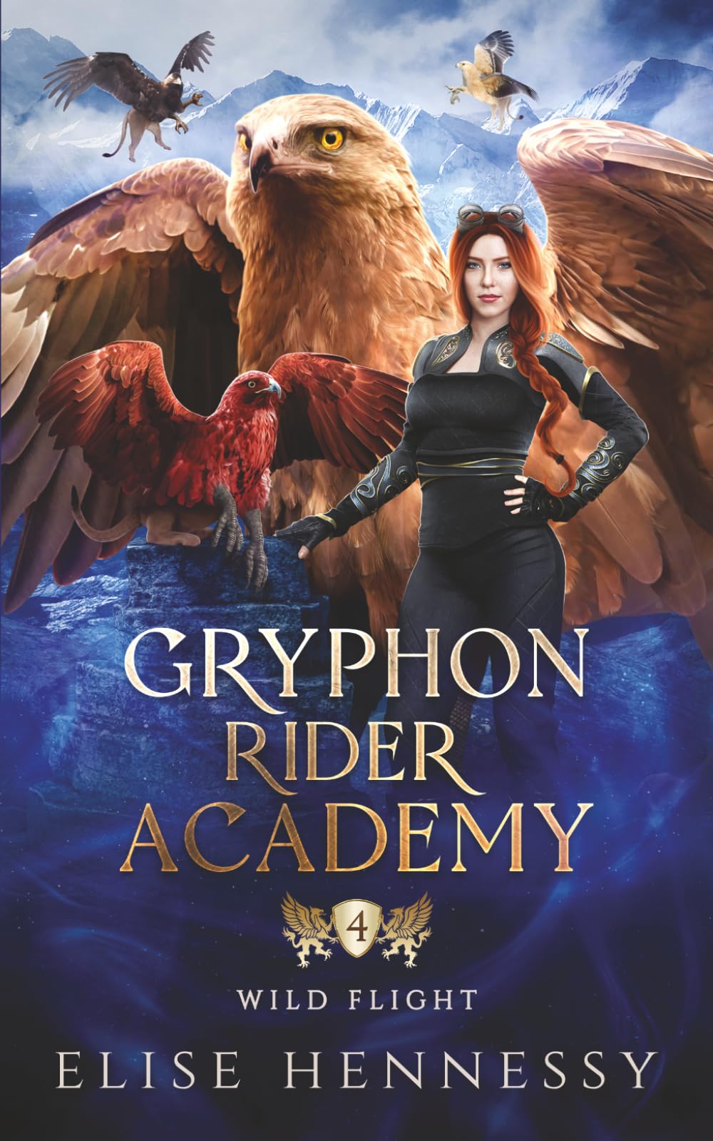 Gryphon Rider Academy 4: Wild Flight (A Young Adult Fantasy)