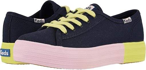 girls navy blue keds