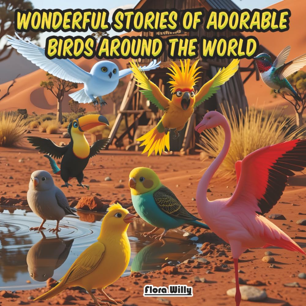 Wonderful Stories of Adorable Birds Around the World: Discover Feathers, Facts & Fun! for Curious Kid