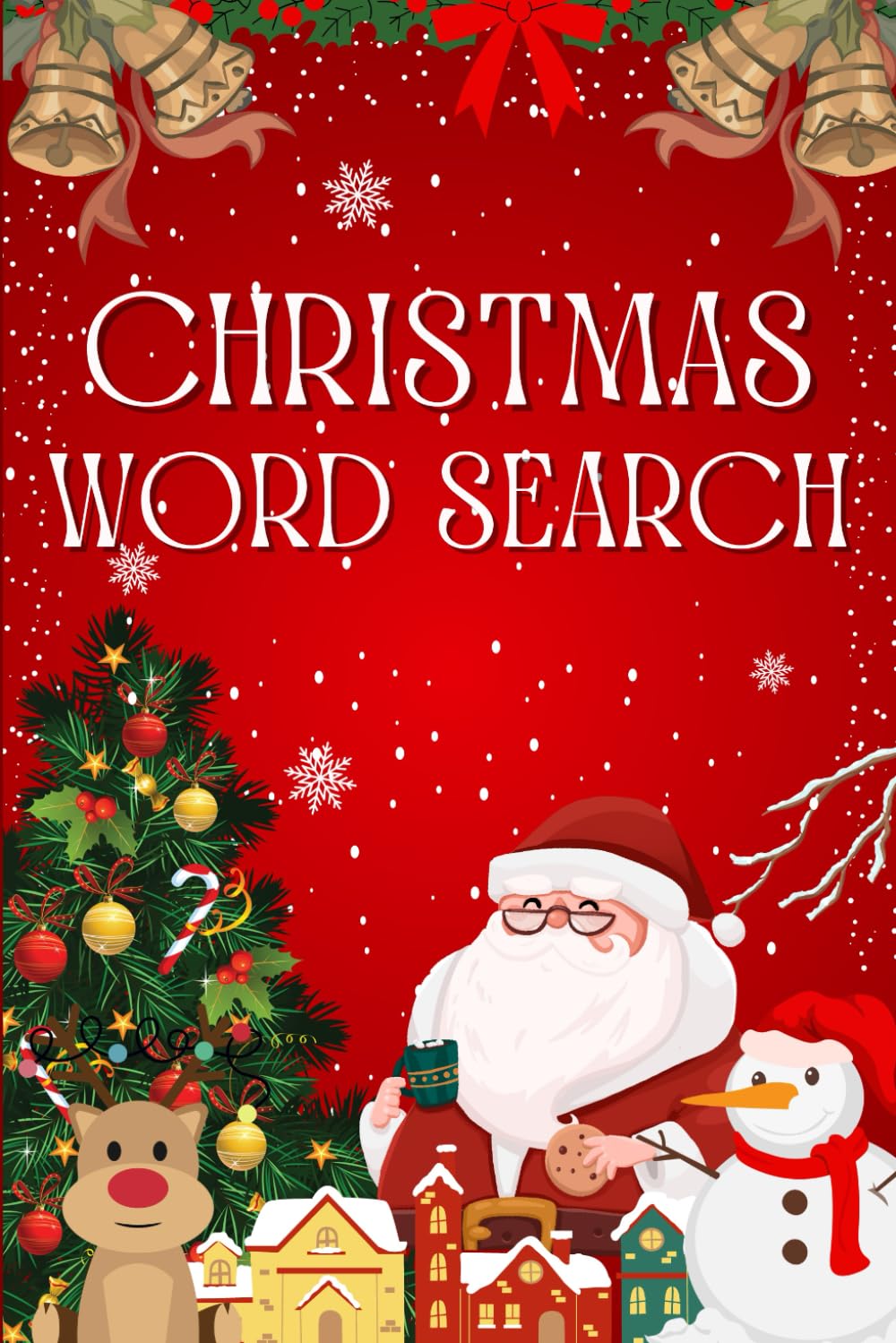 Christmas Word Search Stocking Stuffer: Fun Holiday Puzzle Book for Kids, Teens, and Adults