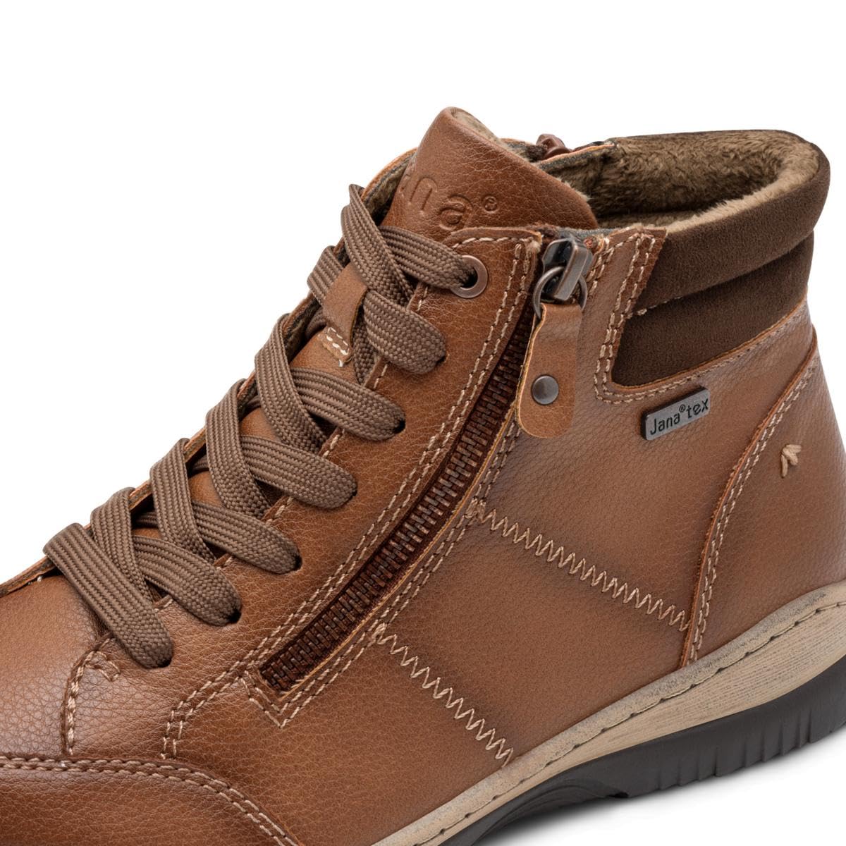Jana Kobiety Jana Damen Lace Boot Flat Tex + VeganModa — buty