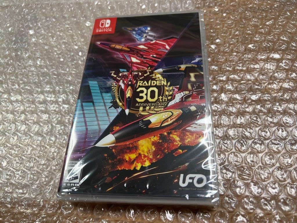 Amazon.co.jp: 北米限定版 雷電 30周年アニバーサリー スウイッチ