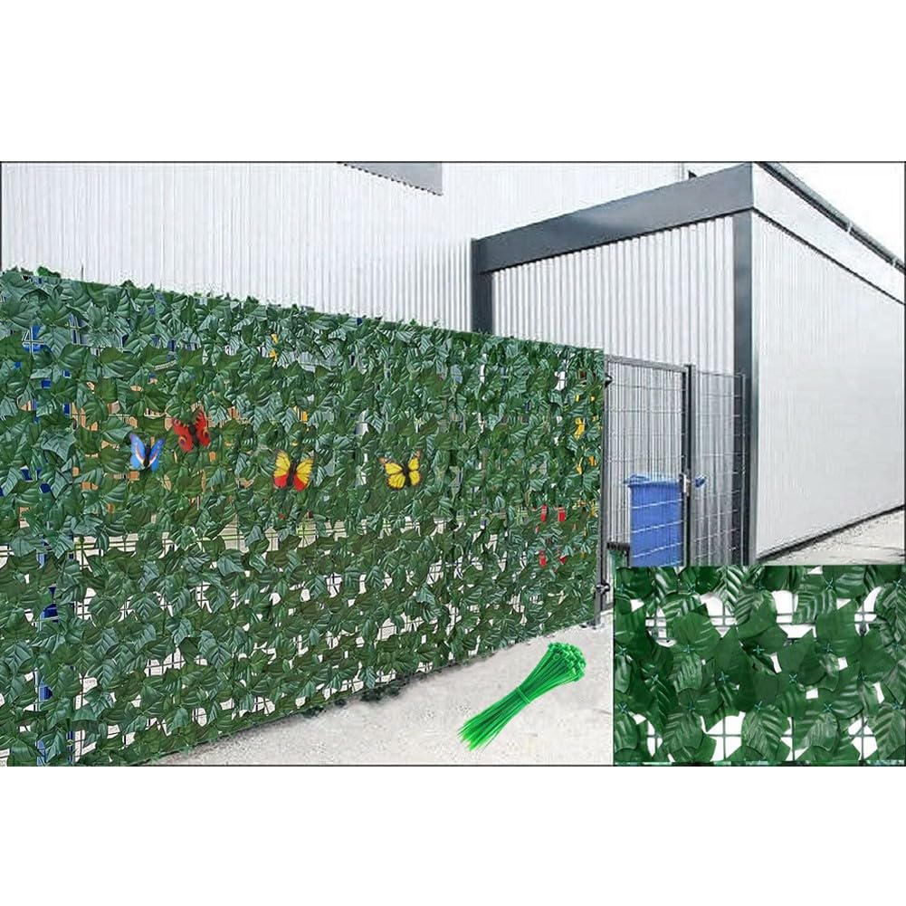 Haie Artificielle 1.5x3m/4.92 x 9.84ft,Décorer le jardin, la clôture, le balcon, la terrasse, le dernier choix
