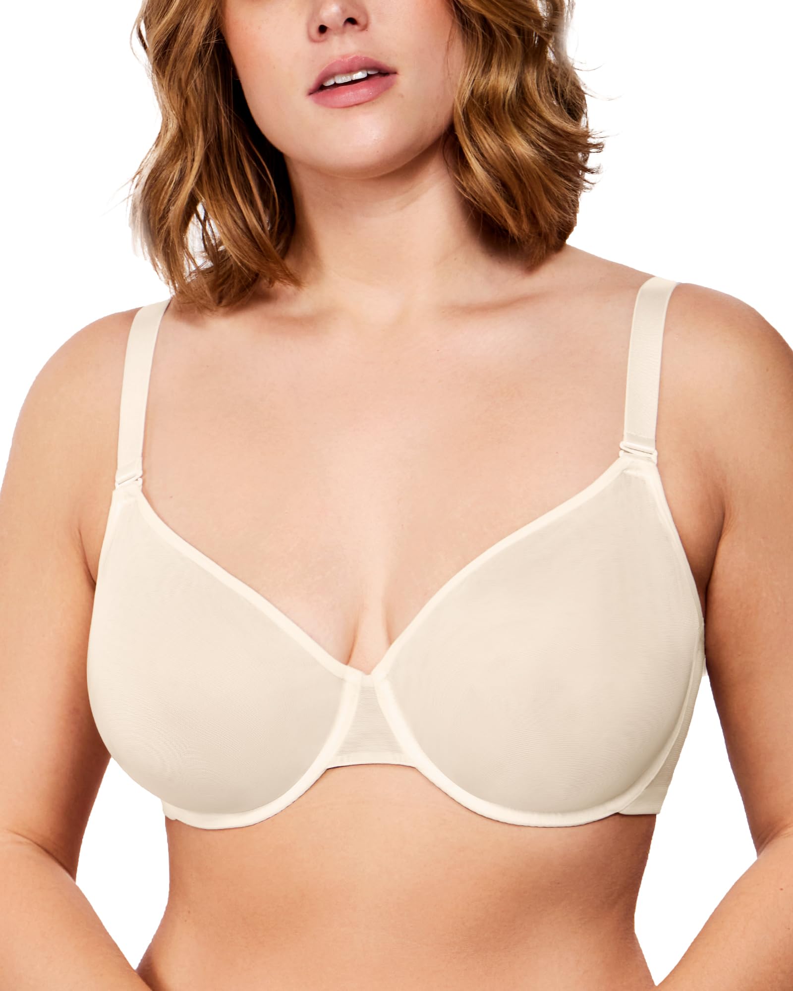 HSIA Minimizer Bra Full Coverage Mesh