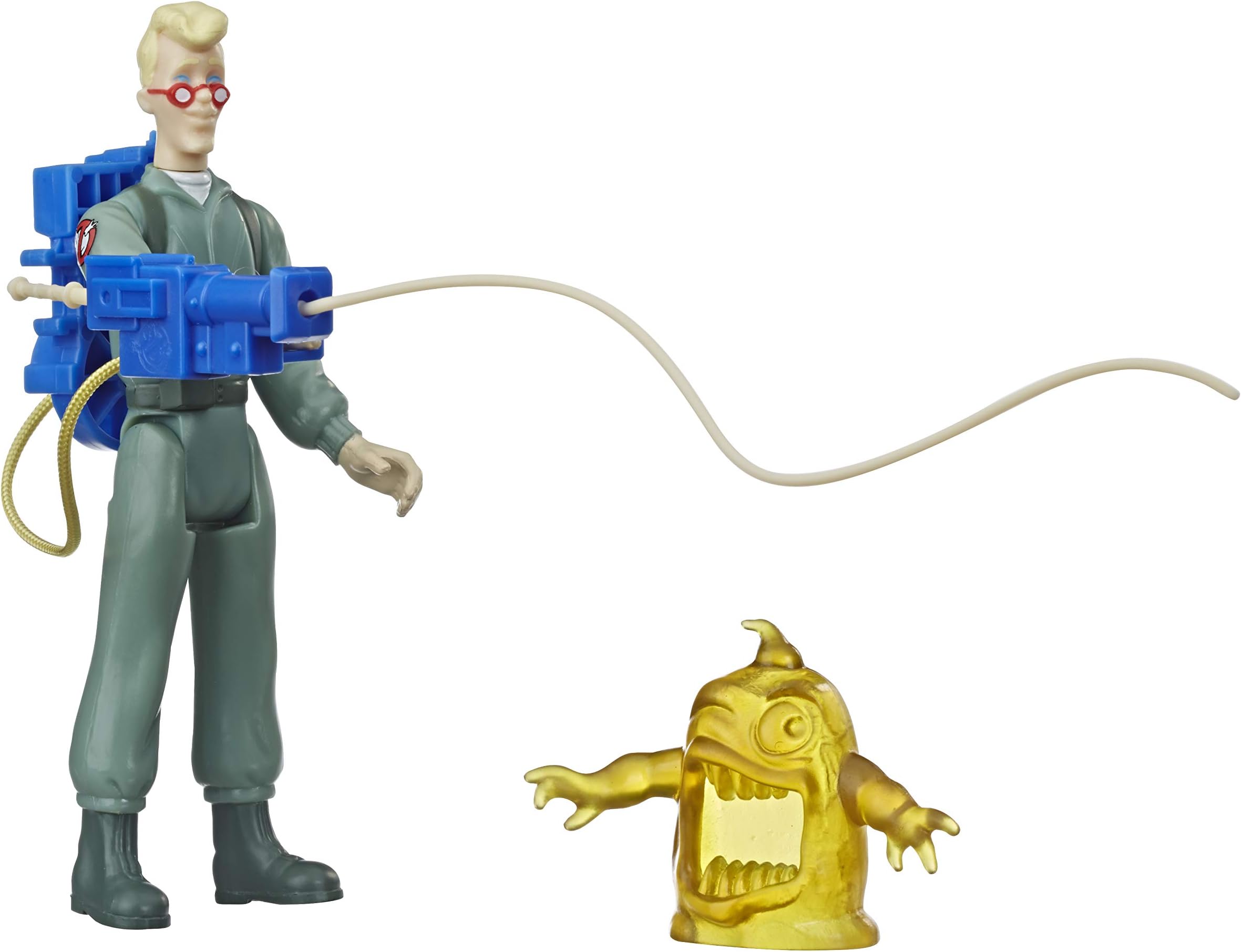 Kenner Classics Egon Spengler and Gulper Ghost Retro Action Figure Toy with Accessories Great Gift for Collectors and Fans