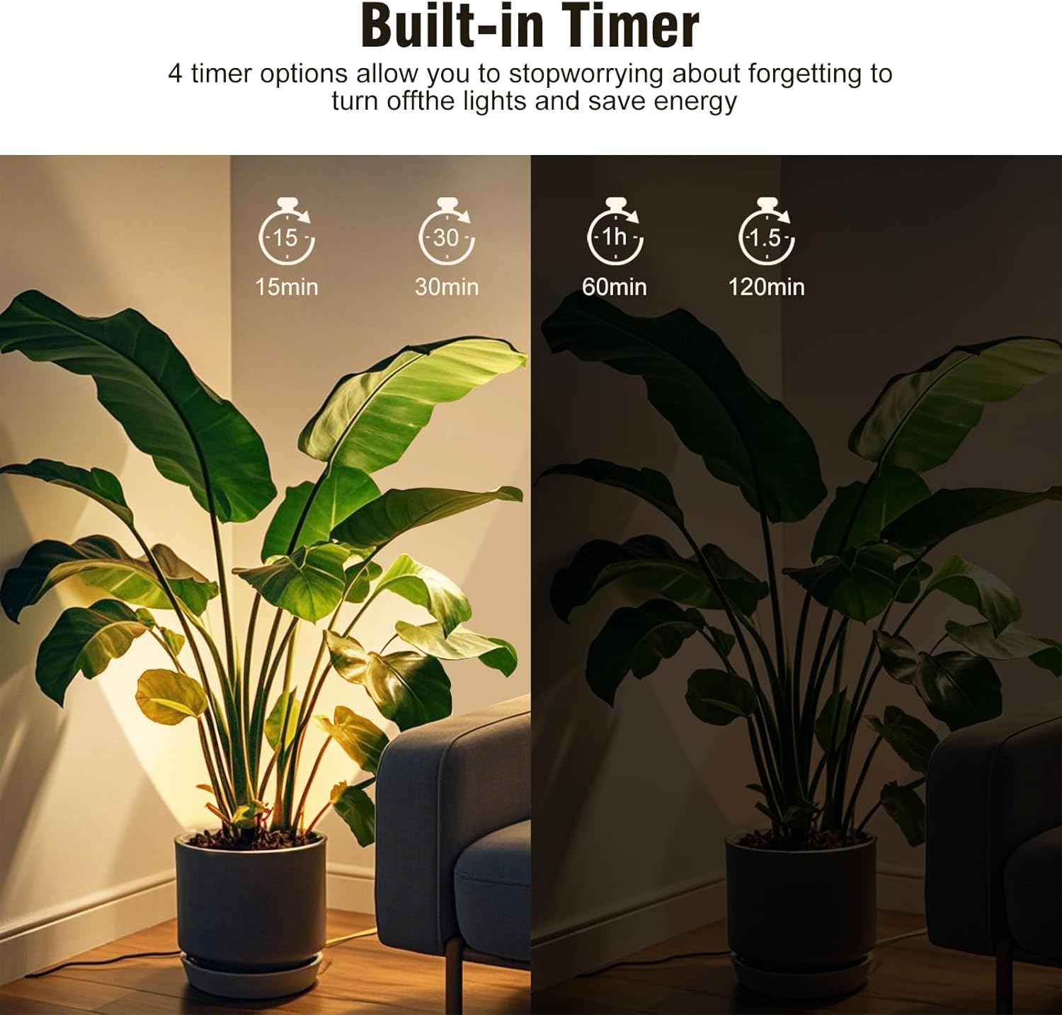2 Pack Wireless Battery Operated Spotlights Indoor with Remote, Mini White Cordless Rechargeable Floor Can Lights, Small Dimmable Timer LED Accent Uplight for Corner Home Plant Artwork