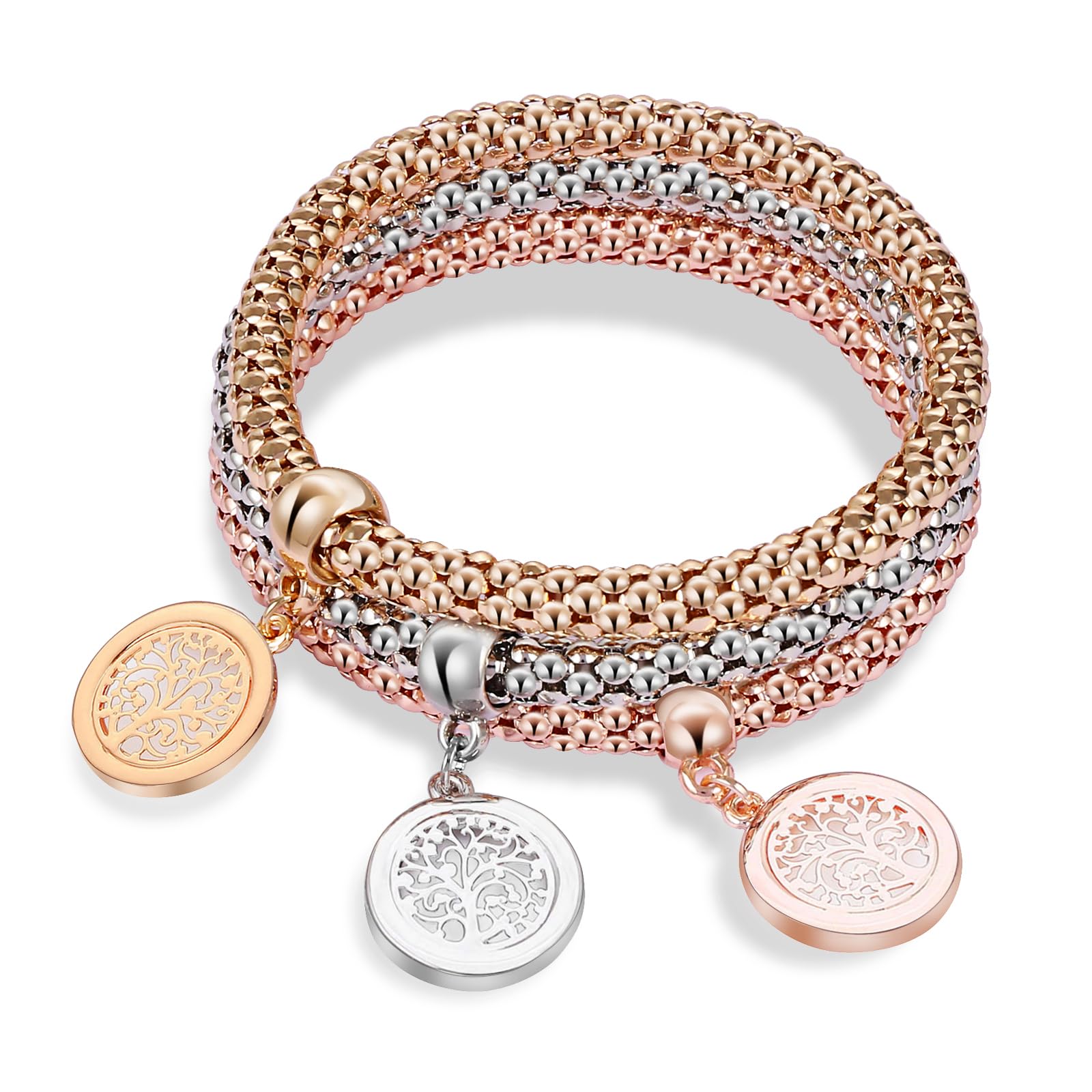 Porpi Jojostretch Bracelets For Women Gold Silver Rose Gold