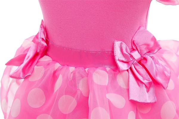 Lito Angels Disfraz de Carnaval de Princesa para Bebé Niñas Body Mono Mamelucos Onesie Vestido con Diadema - 5