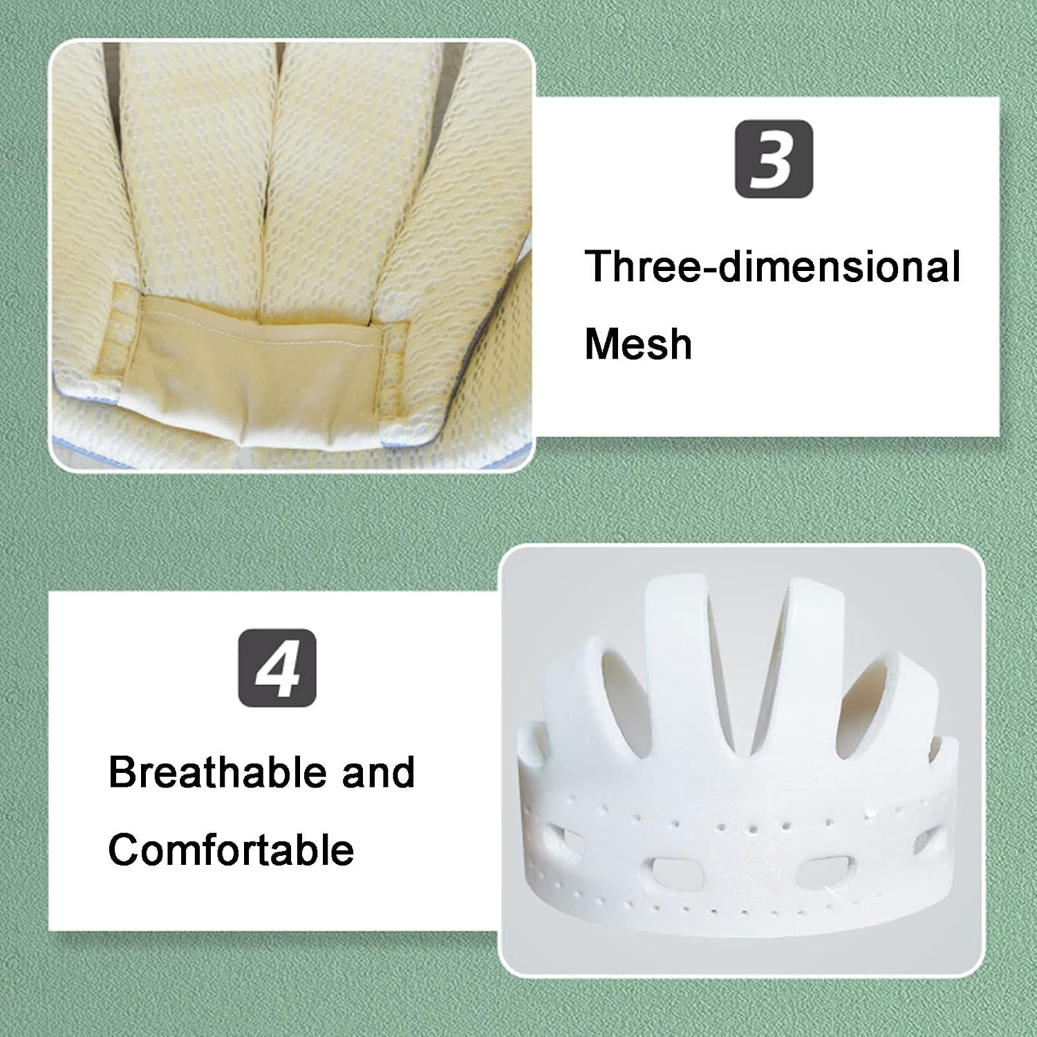 HFSKJWI Elderly Fall Resistant Hat - Head Protection Cap Safety Helmet for Anti-Collision, Anti-Fall Protection and Post-Operative Use