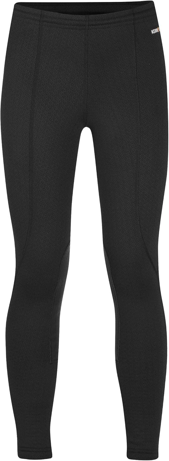 Kerrits Kids Fleece Lite Knee Patch Tight Black Size Large Amazon.ca