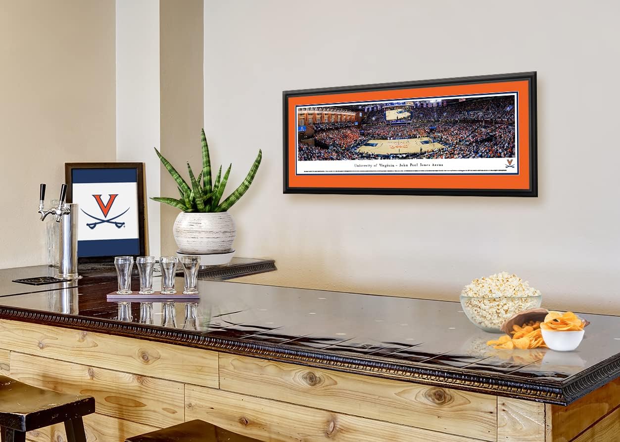 Virginia Basketball - College Posters, Framed Pictures and Wall Decor by Blakeway Panoramas