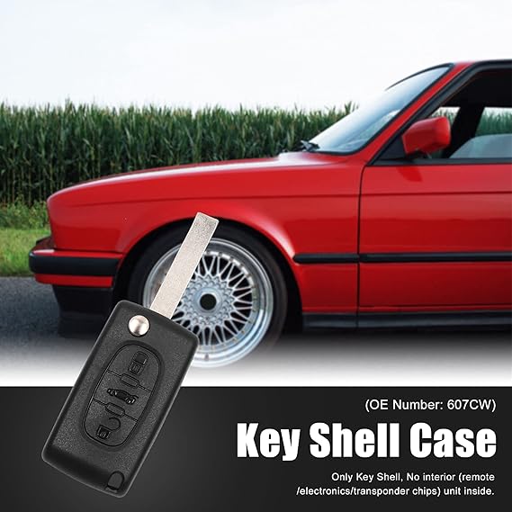 Amazon Uxcell カーキーシェル 未加工フレッシュキーフォブ リモートコントロール 3ボタン プジョーに対応7 307cc 308用 キーケース キーホルダー 車 バイク Amazon Uxcell カーキーシェル 未加工フレッシュキーフォブ リモートコントロール 3ボタン プジョーに対応7 307cc 308用 キーケース キーホルダー 車 バイク