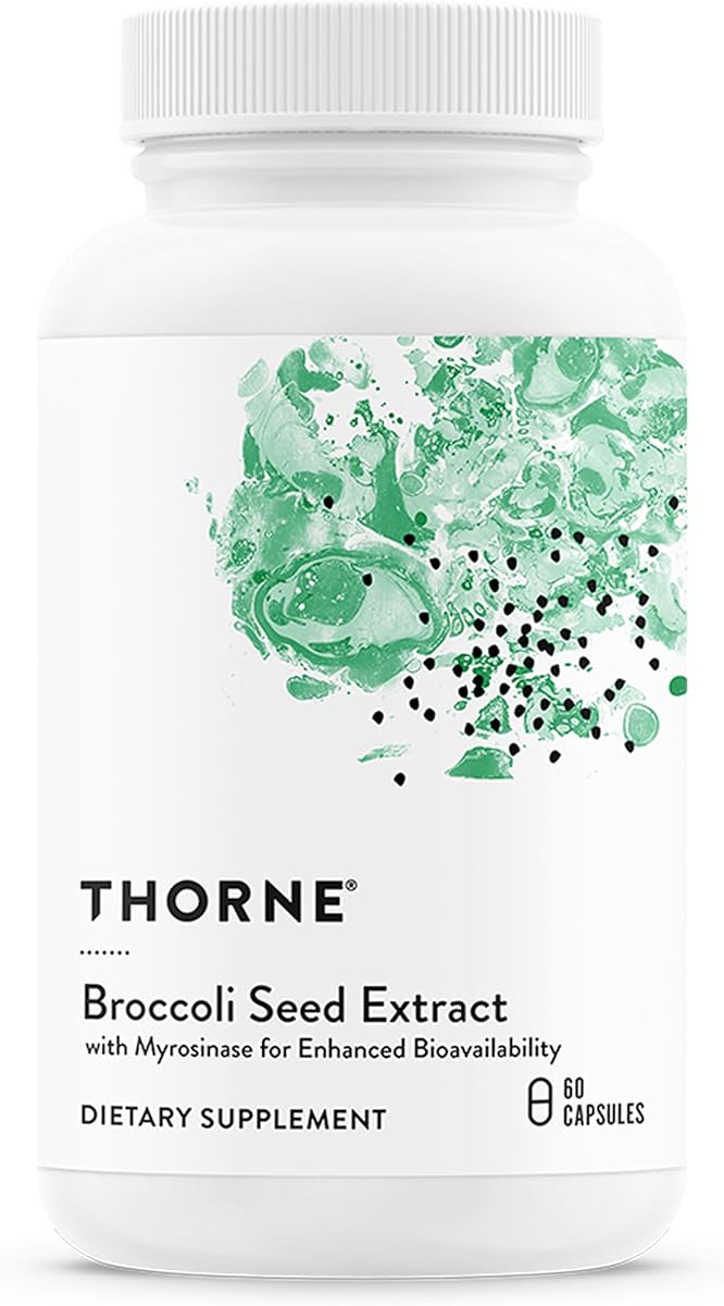 THORNE - Broccoli Seed Extract (Formerly Crucera-SGS) for Antioxidant Support* - Sulforaphane Glucosinolate (SGS) - 60 Capsules