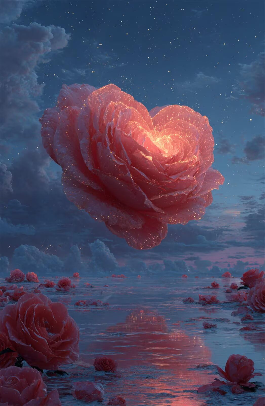 Puzzle 1200 Pezzi per Adulti Paesaggio Rose Gioco Educativo Divertimento Impossible Difficile Puzzle per Adulti 1200 Pezzi 75 x 50 cm