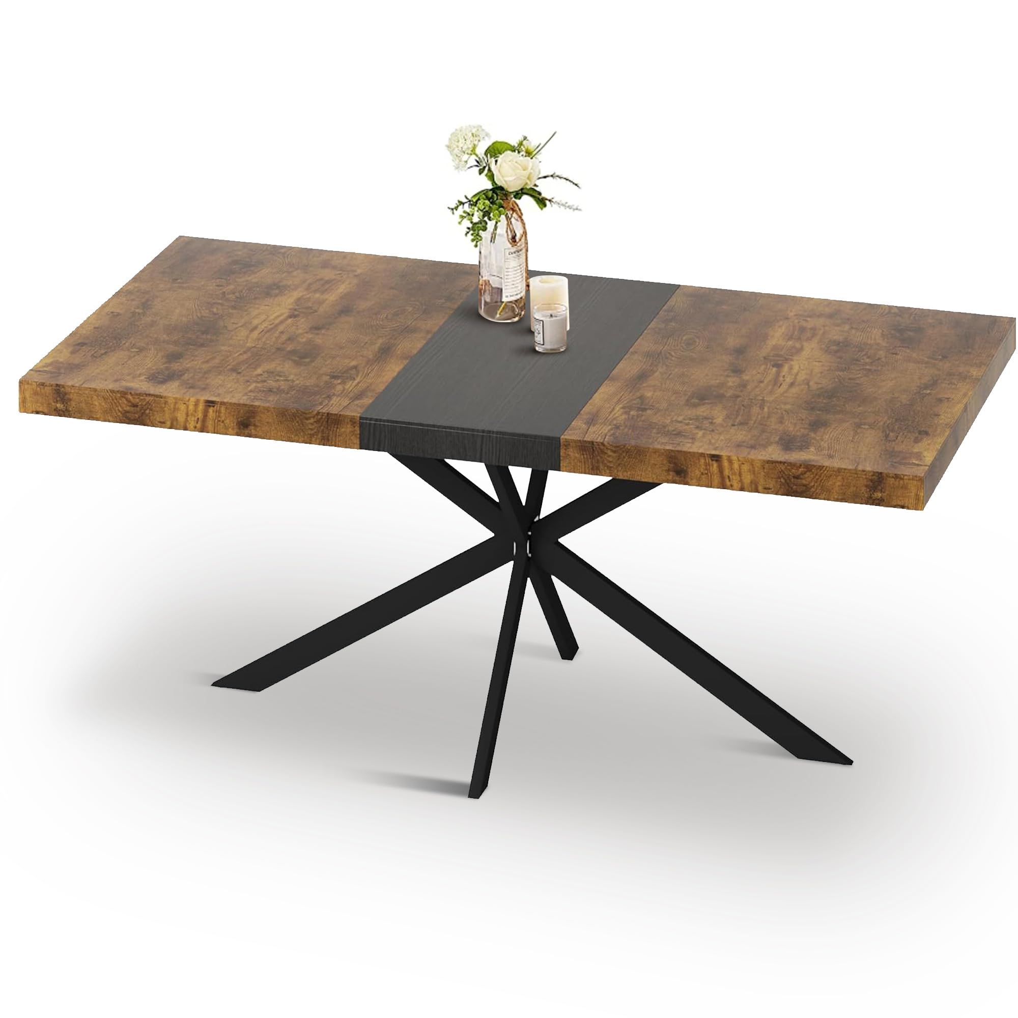 Amazon.com - 71 Inch Extendable Dining Table for 4 6 8 People