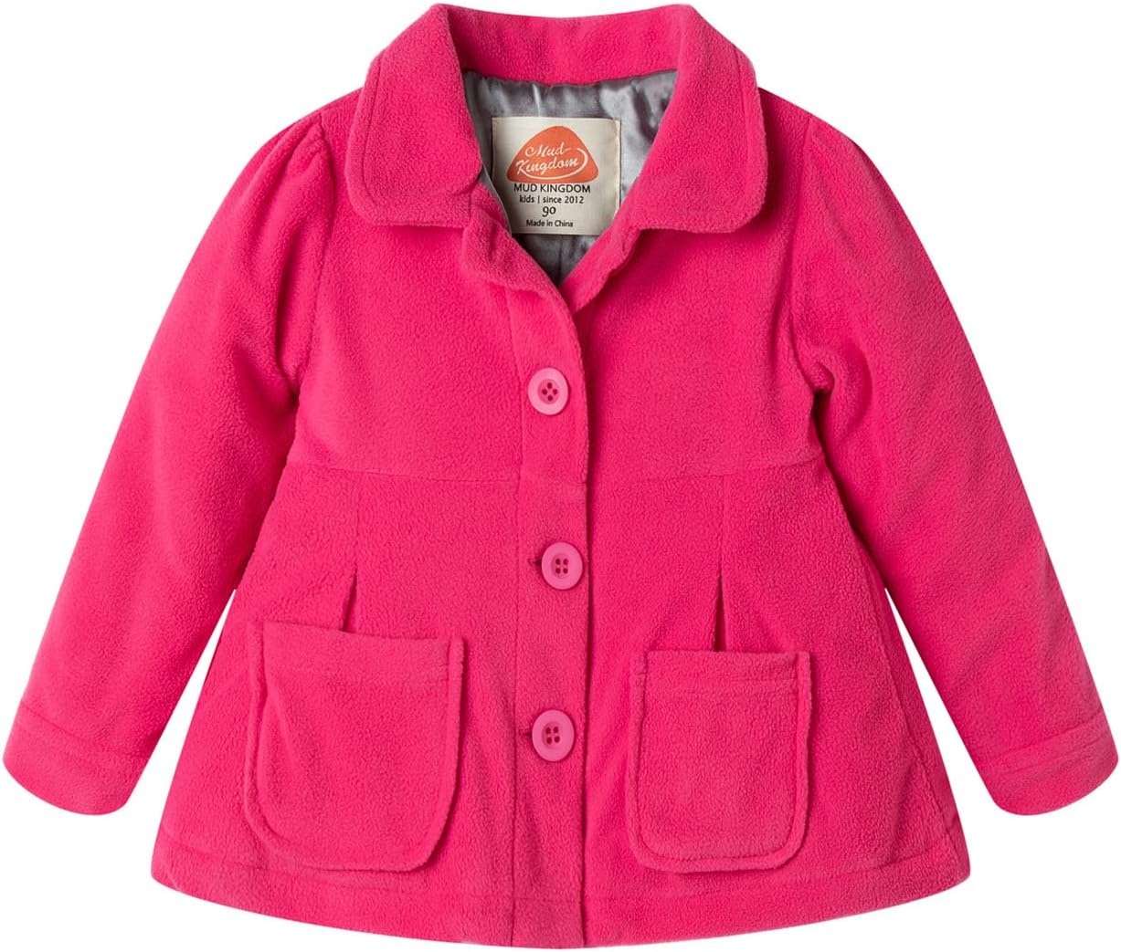 Mud Kingdom Little Girl Fleece Jacket Coat