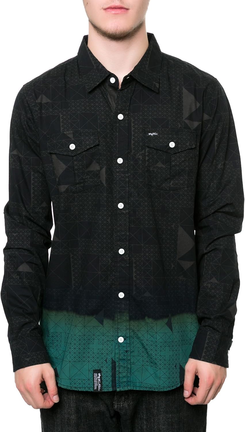 LRG Men's So Meta Ls Woven