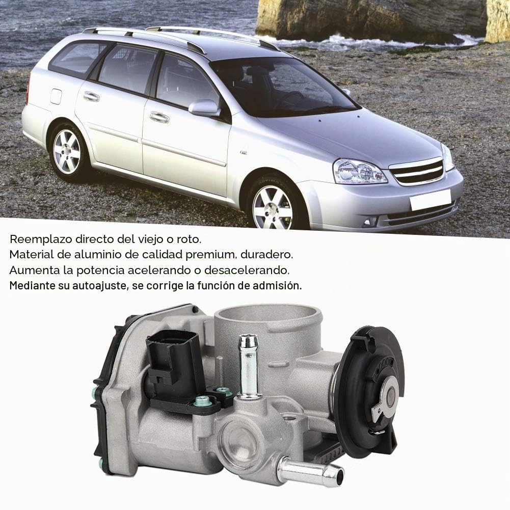 Cuerpo del acelerador,conjunto del cuerpo del acelerador de inyección de combustible 96394330 Ajuste de repuesto para reemplazo de automóvil, de combustible