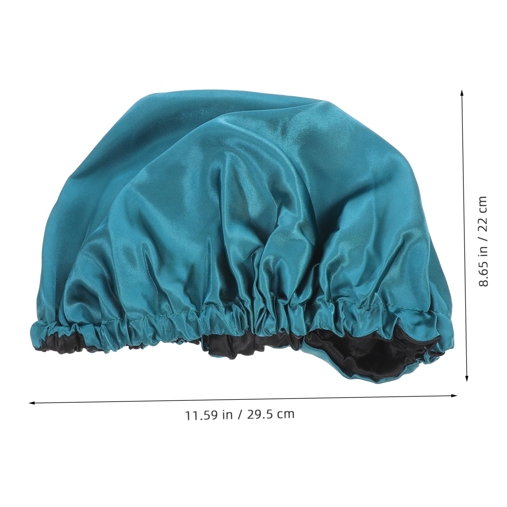 Beavorty 5 Gorros De Ducha Para Mujer Con Banda Elástica Reutilizables Para Cabello Rizado Cómodos Gorros De Baño Para Ducha.