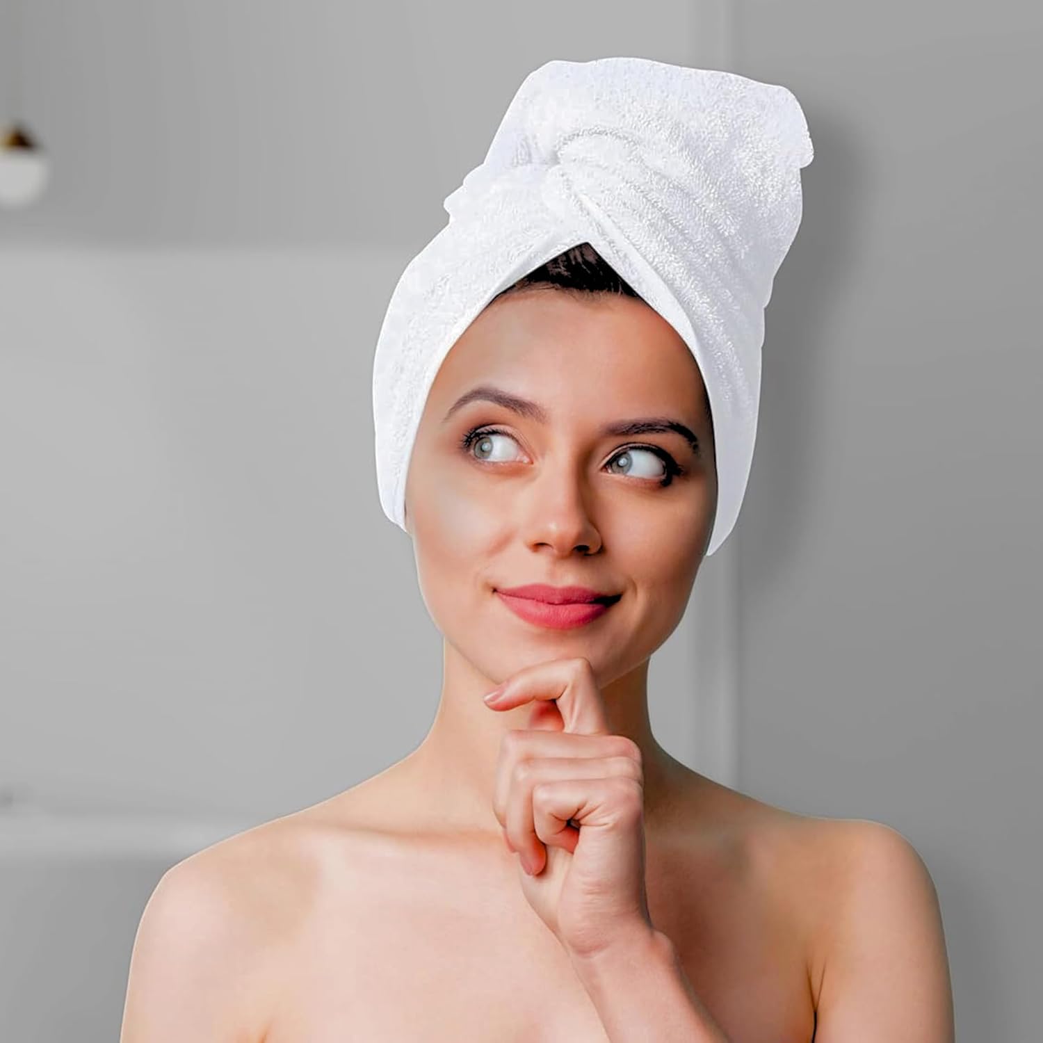 Premium Hand Towels – Soft Quick Dry & Highly Absorbent – 16x27 Inches, 24 Pack – 100% Cotton Salon Towels for Bathroom, Spa, Gym & Guest Use – White