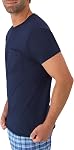 Hanes Men's Pocket Undershirt Pack, Cotton Crew Neck T-Shirt, Moisture Wicking Tee, Assorted 6-Pack