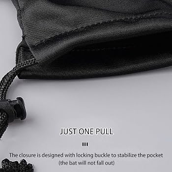 Sac De Protection Batte Sac De Rangement Pour Batte De Baseball, Sac De Rangement Portable Et Pliable | Sac Fourre-tout Noir Avec Sangle, Sac à Bandoulière épais Pour Débutants, Joueurs De Baseball