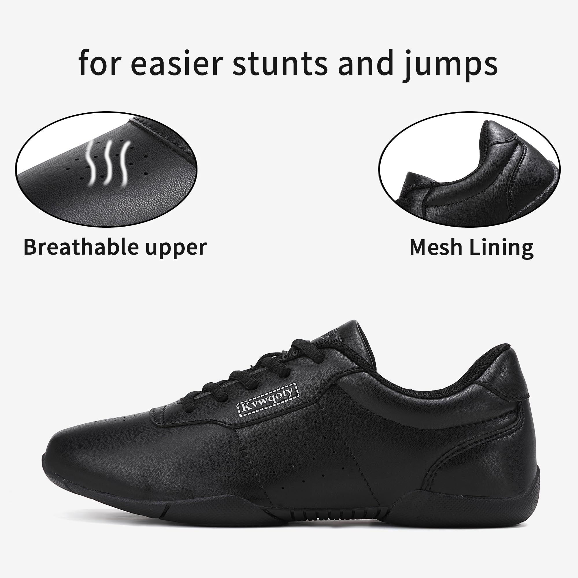 Cheerleading Schuhe Mädchen Cheerleader Tanzsneaker Cheer Schuhe Damen Turnschuhe Tanz Tennis Sneaker Flexibel Gymnastik Outdoor Fitness Yoga