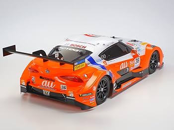 TOM'S GR Supra 1/10 ボディ Tamiya AU TOM's GR Supra Body w/Parts Set (Clear) [TAM51678
