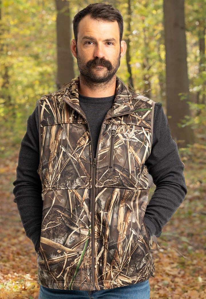 Realtree Camouflage High Pile Fleece | Poly Hoodie sweatshirts for Men and Women - Hunting Outdoor Gear