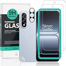 Ibywind Tempered Glass for OnePlus Nord 5 5G, 2 Pieces 9H Hardness Protective Film with Camera Protection, Easy to Install, Compatible with Fingerprints, Anti-Scratch, Bubble Free
