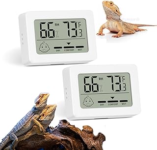 Thlevel Reptile Accessories Thermometer Humidity