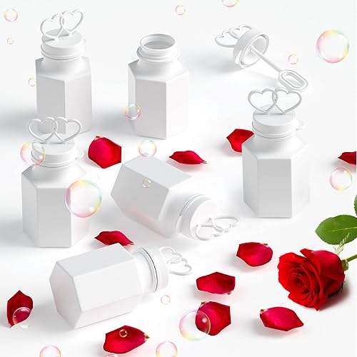 Miniatura 5 de INSCRAFT Paquete de 168 burbujas de boda, recuerdo de fiesta a granel para boda, aniversario, compromiso, novia, celebración, día de San Valentín,