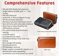 Vista 5 de Eton Elite Executive AM/FM/Banda de Aeronaves/SSB/Radio de onda corta