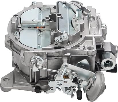 Quadrajet Carburetor Rochester 4 Barrel Carb for Chevy 327 350 427 c.i.engines, 1968-1973 Chevy/GMC Trucks 750 CFM Big Small Block Vacuum Secondary Rebuild 4MV Manual Choke 1901R