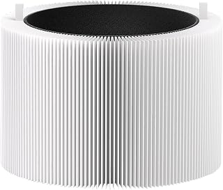 211i Max Replacement Filter Compatible with Blueair Blue Pure 211i Max | 2-in-1 HEPA Filter Particle Dust Pollen Filter&Odor Smoke Activated Carbon Filter, #F2MAX, White