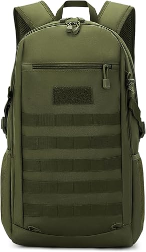 Miniatura 8 de HUNTVP Mochila táctica de 10L/20L/30L, mochila militar MOLLE, mochila de asalto táctica