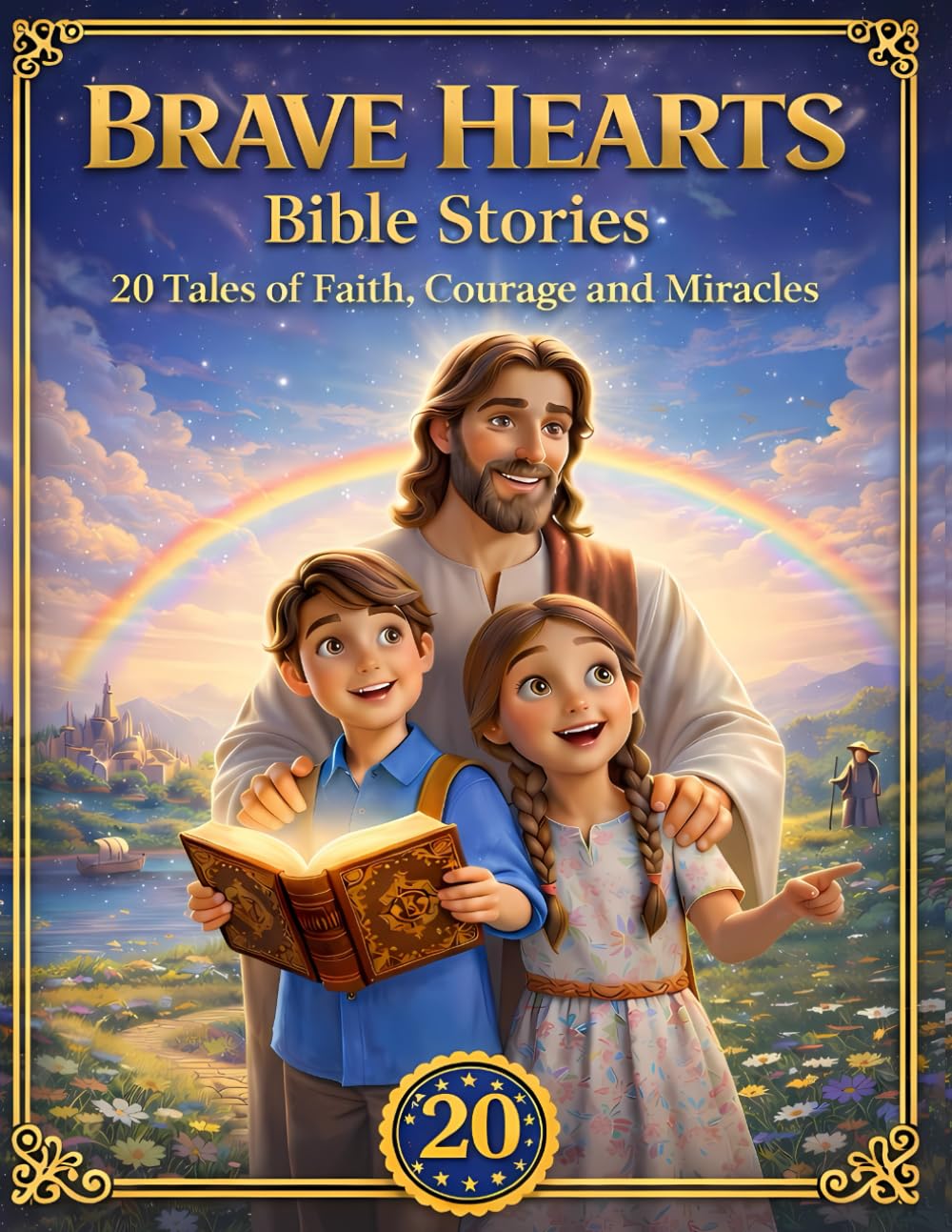 BRAVE HEARTS Bible Stories: 20 Tales of Faith, Courage and Miracles