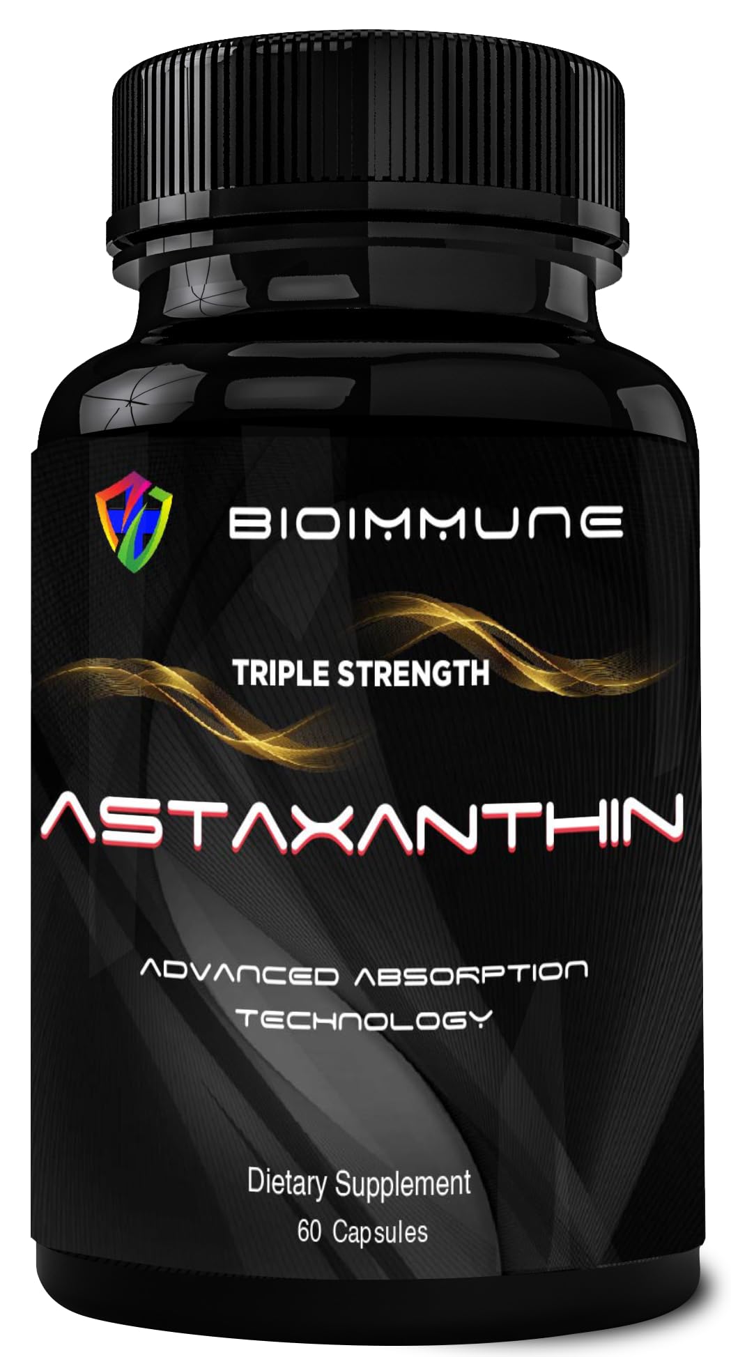BioImmune Triple Strength AstaQuil™ Astaxanthin 12mg Enhanced Absorption, 60 Softgels w/Organic Coconut Oil. Powerful Antioxidant for Eye, Joint & Heart Health. 60 Count (Pack of 1)