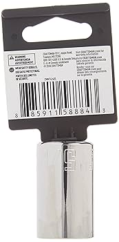 CRAFTSMAN Shallow Socket, SAE, 1/2-Inch Drive, 5/8-Inch, 12